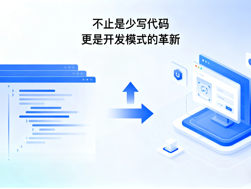 聊聊低代碼：不止是少寫代碼，更是開發(fā)模式的革新