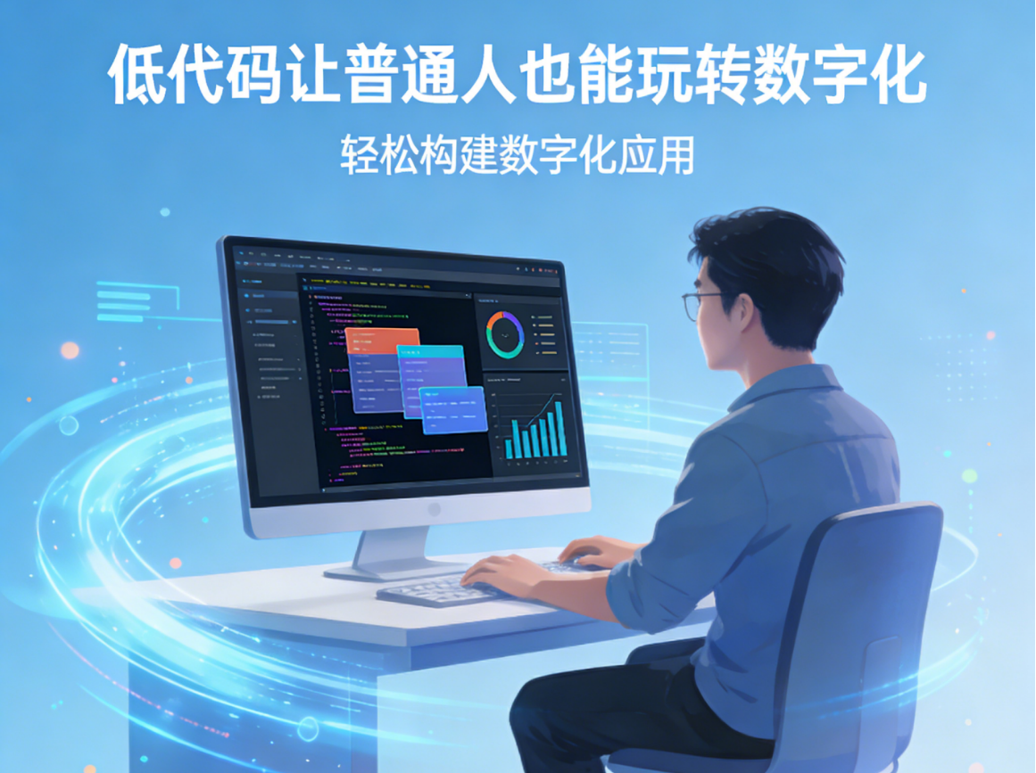 從“不會代碼”到“搭建系統(tǒng)”，低代碼讓普通人也能玩轉(zhuǎn)數(shù)字化