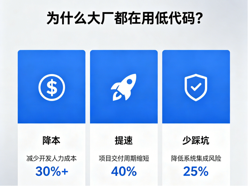 低代碼價值